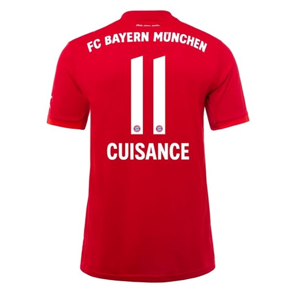 Camiseta Bayern Munich NO.11 Cuisance Replica Primera Ropa 2019/20 Rojo